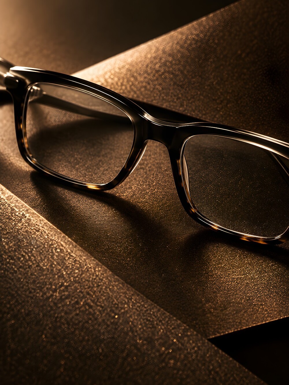 Warby Parker Black Rectangle Optical Frames